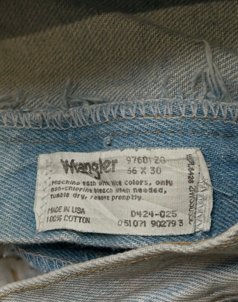 Wrangler acid wash Jeans