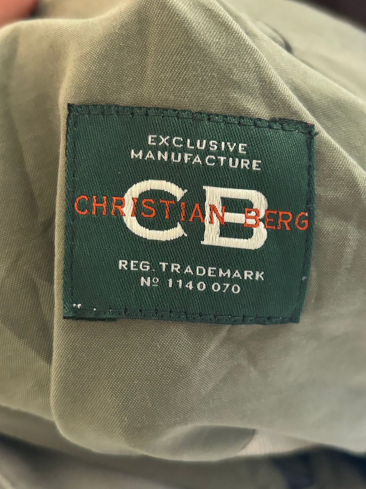 Christian Berg jacket