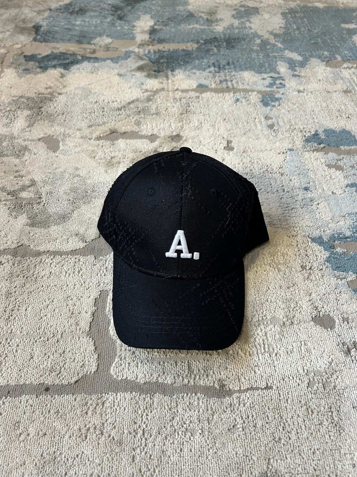 Black baseball cap
