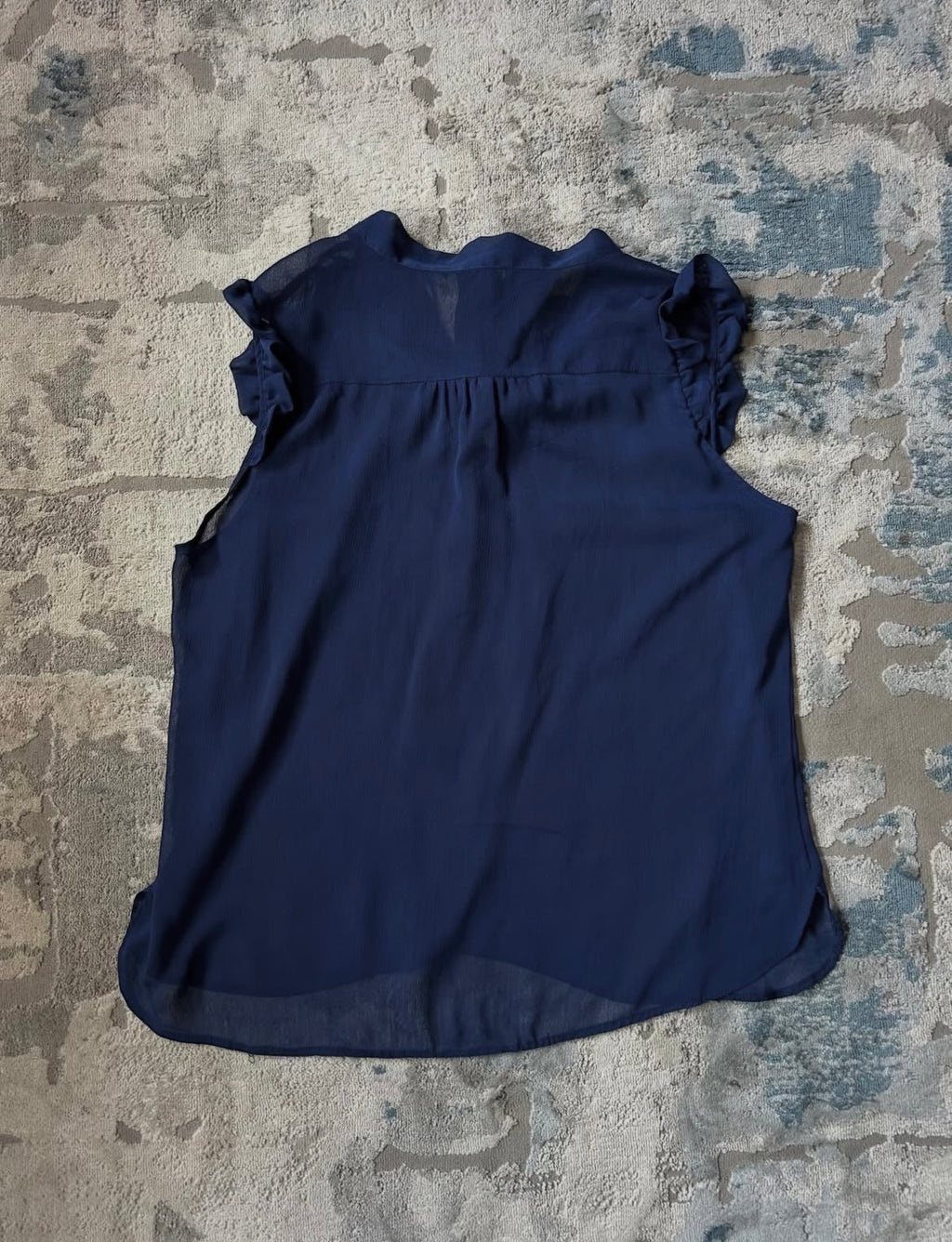 Short sleeve blouse with bow
