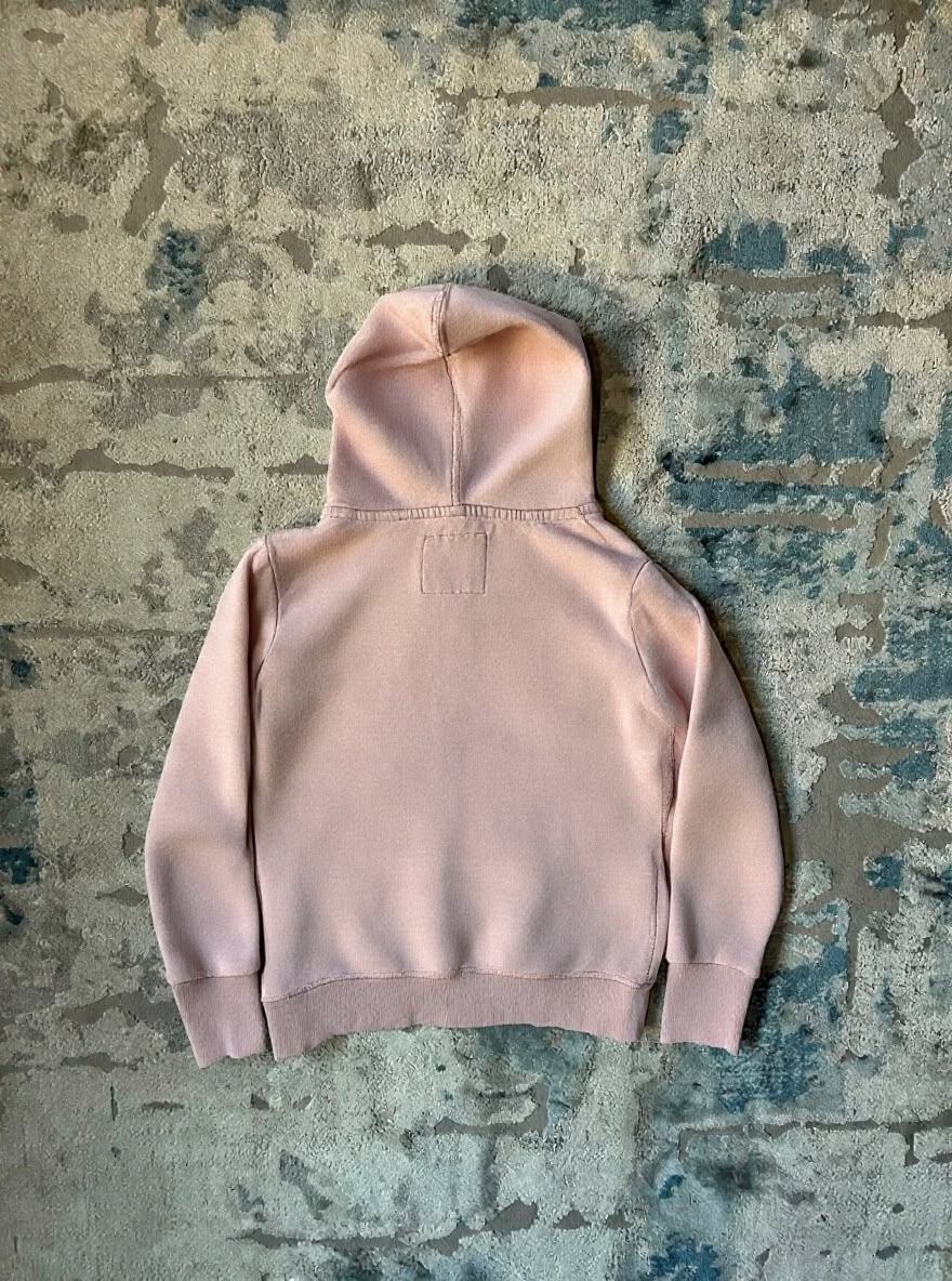 Superdry peach zip up hoodie