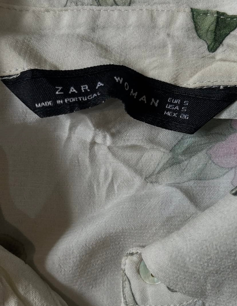Zara summer floral dress