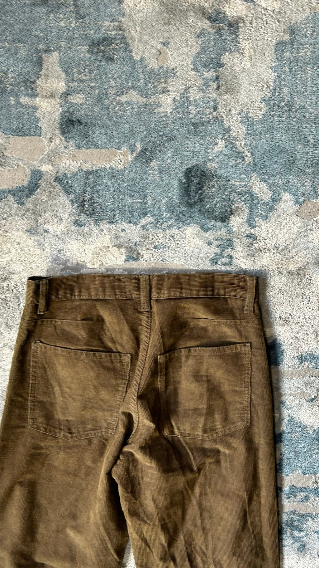 Olive influx corduroy