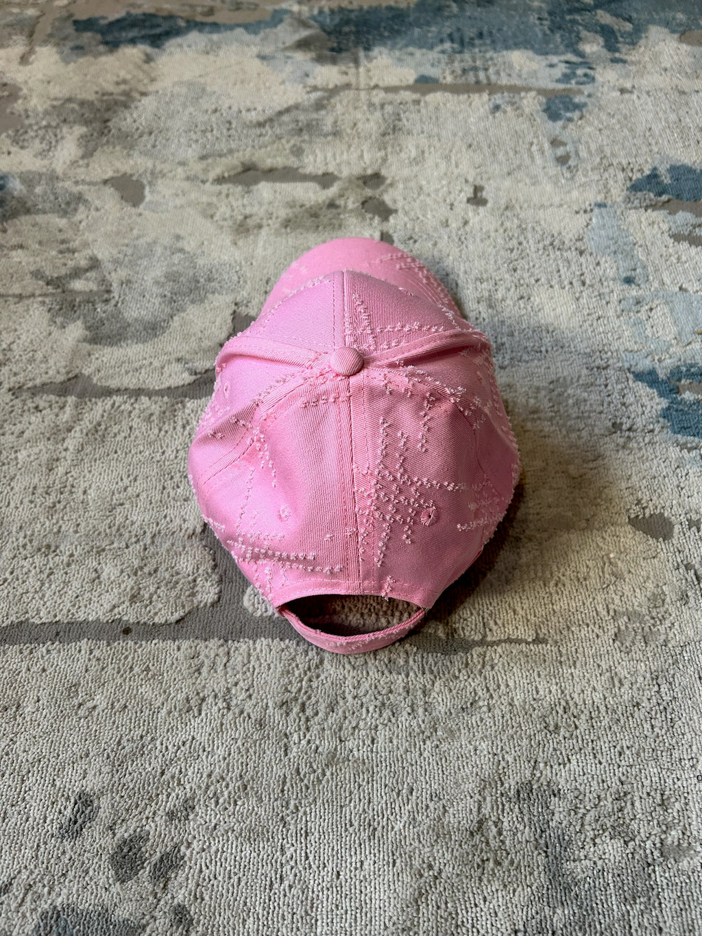 Pink baseball cap