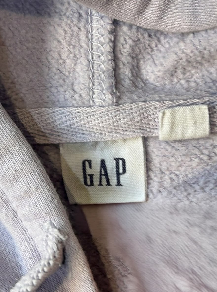 Purple GAP zip up hoodie