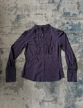 Mango ruffle blouse