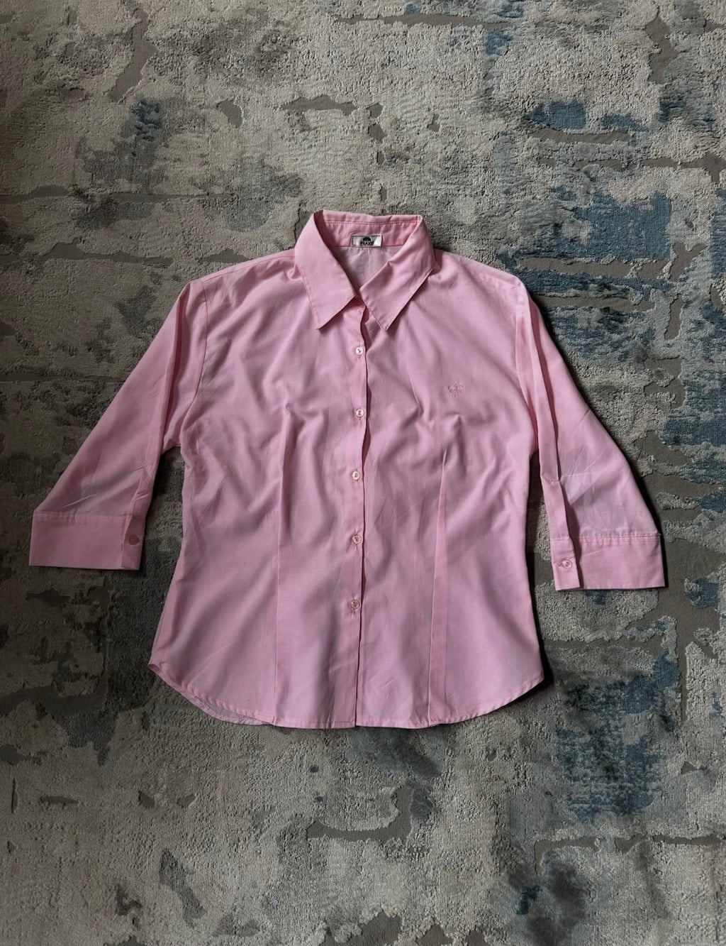 Bubblegum pink shirt / hemp