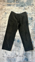 Olive green corduroy
