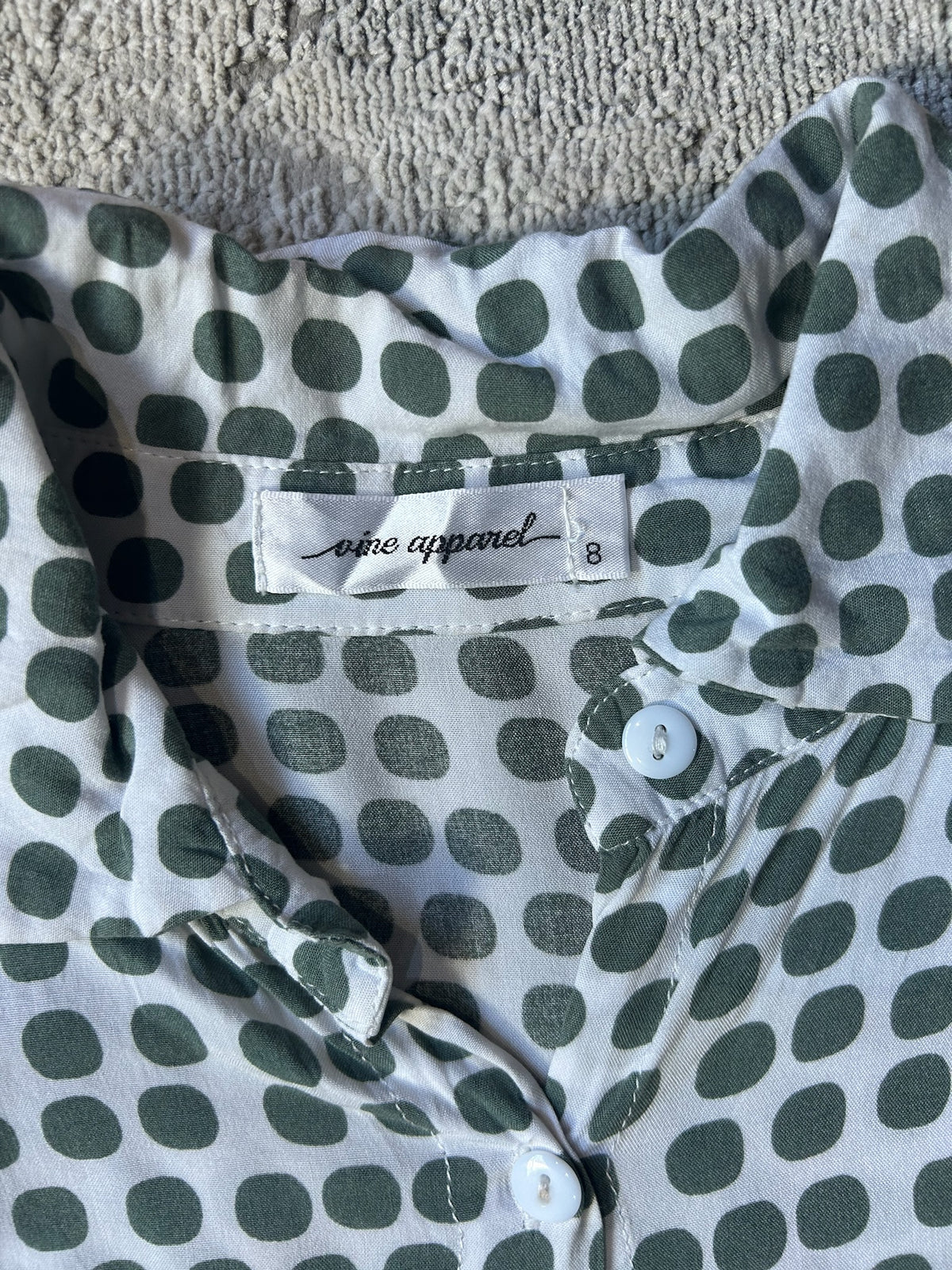 Spotted pattern dress