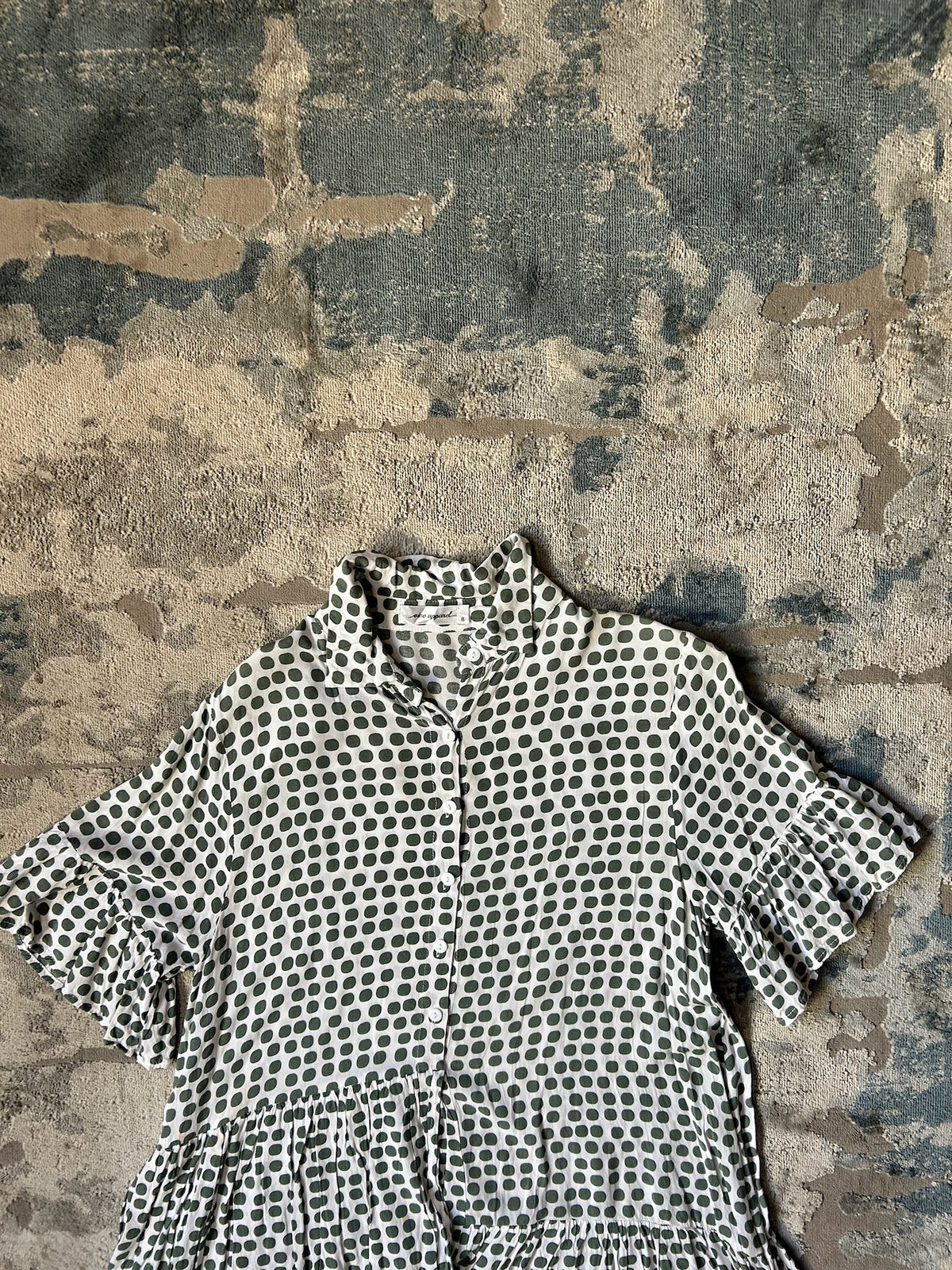 Spotted pattern dress