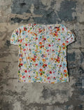 Floral print blouse