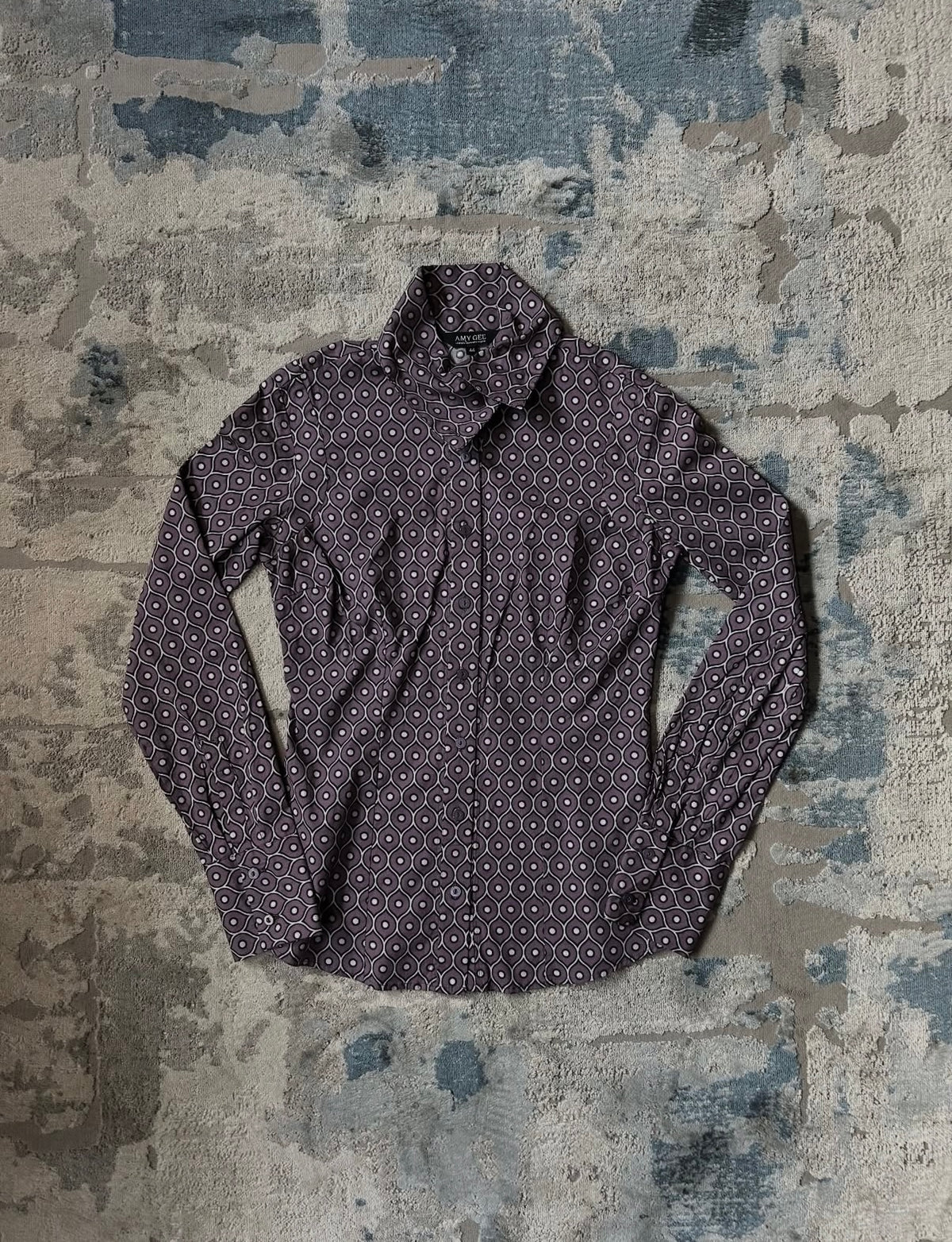 Amy Gee purple shirt / hemp