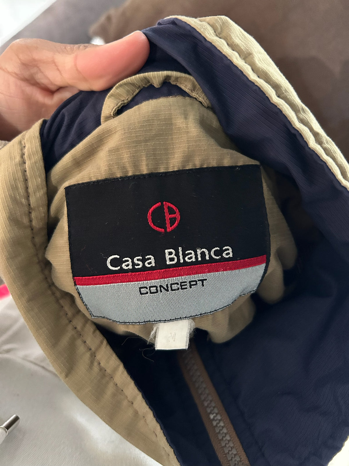 Khaki Casa Blanca jacket