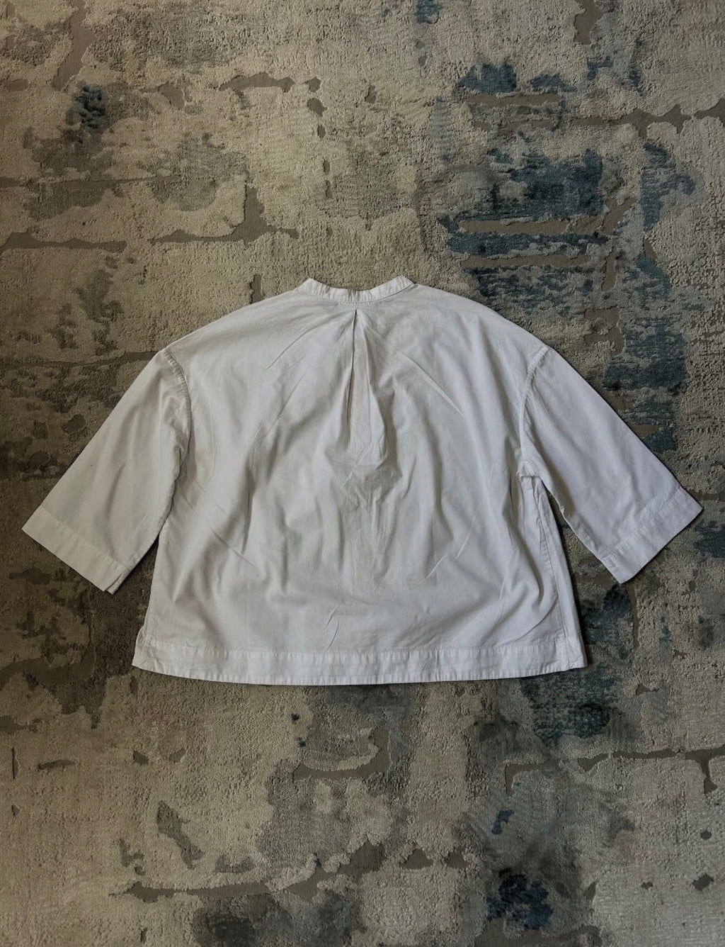 Mandarin collar blouse
