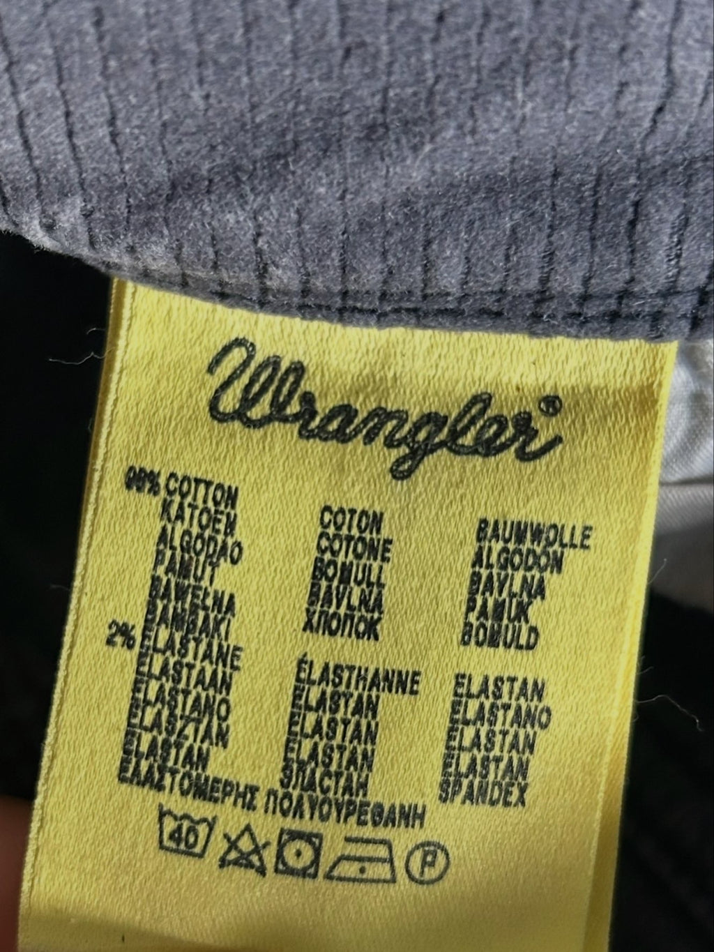 Corduroy pants
