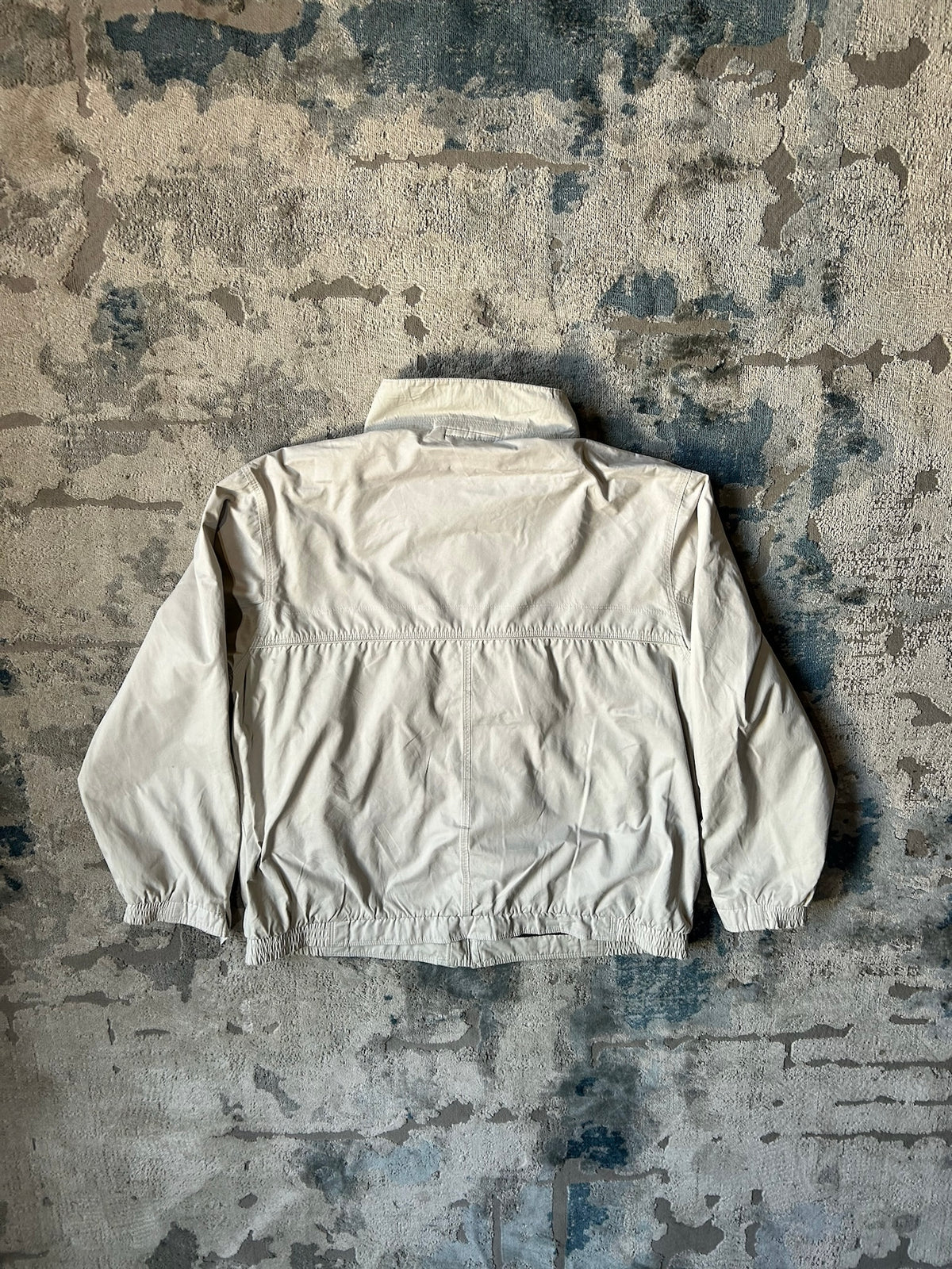 Beige Walbusch windbreaker jacket