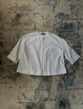 Mandarin collar blouse